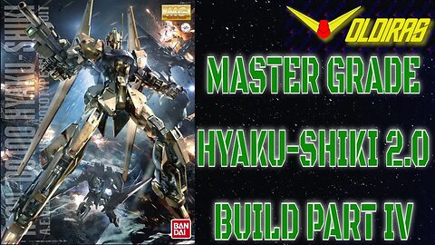 Gunpla Build - Master Grade Hyaku-Shiki 2.0 Part IV