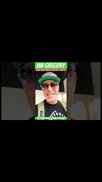 Jan Gregory - More SCAMS than you can POKE a STICK AT! Notorious Ponzi Scheme promoter #JanGregory￼
