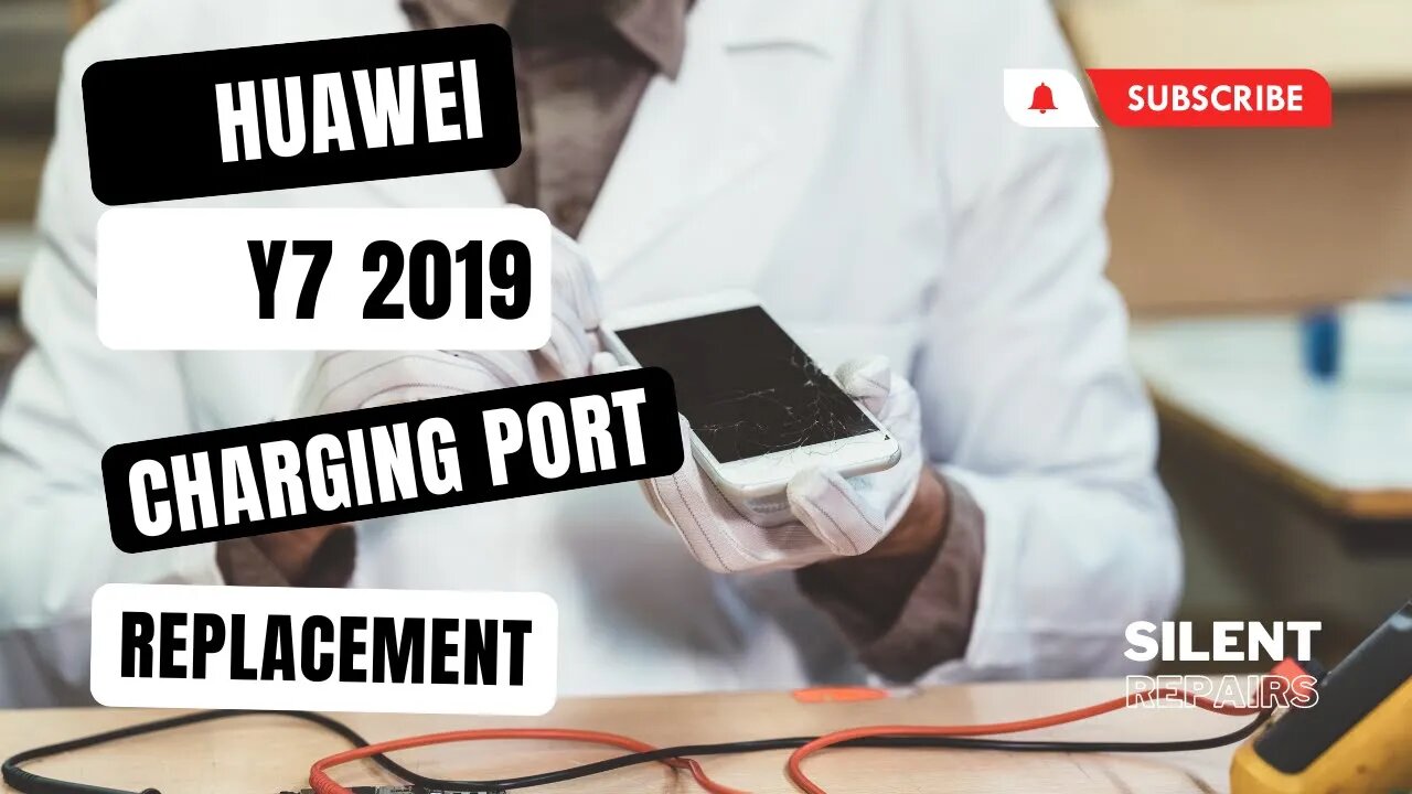 Huawei Y7 2019 | Charging port replacement | Repair video