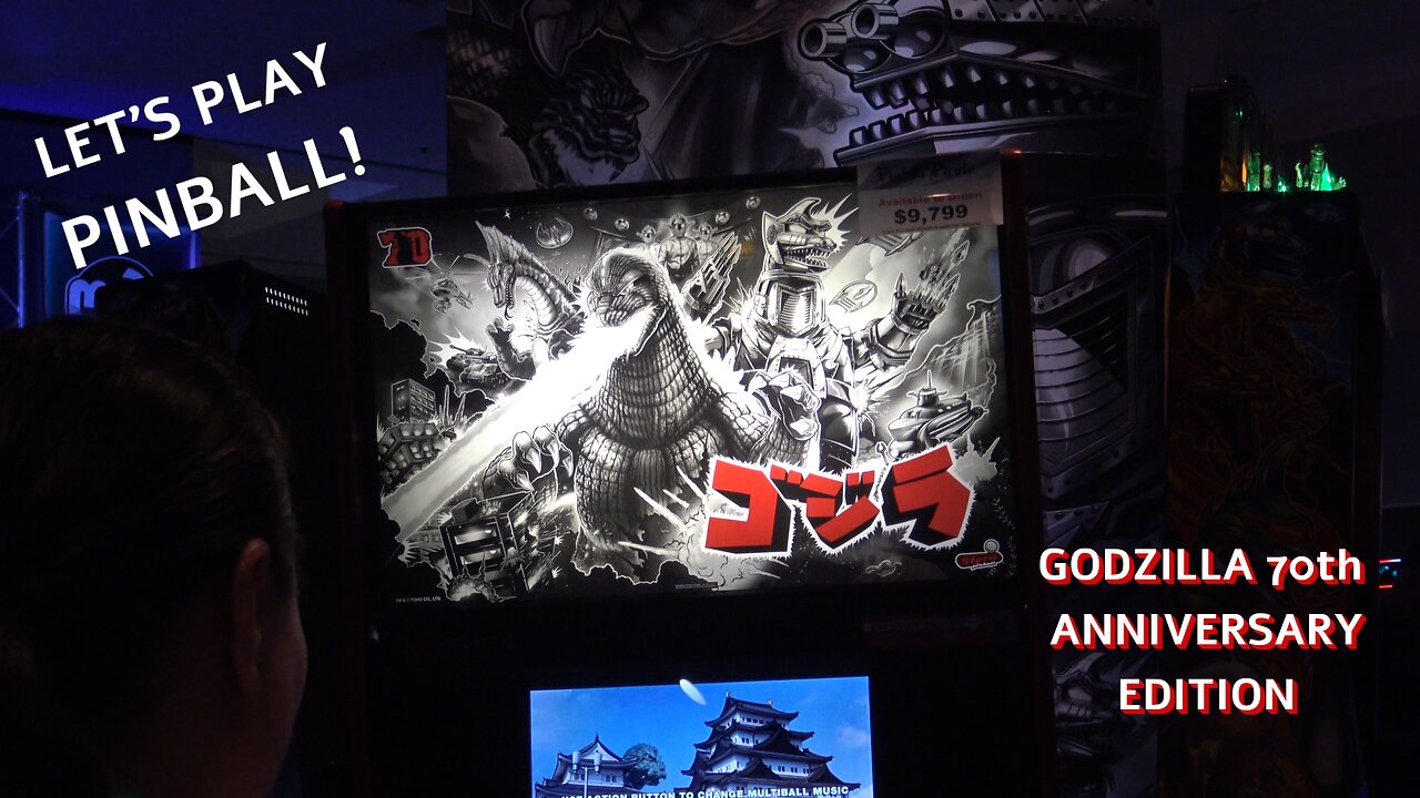 Confronting The King of Monsters In GODZILLA! 70th Anniversary Edition by Stern Pinball (CAX 2024)