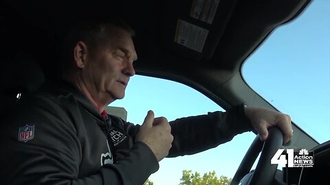 Ride along as Mitch Holthus gets ready for a Chiefs game