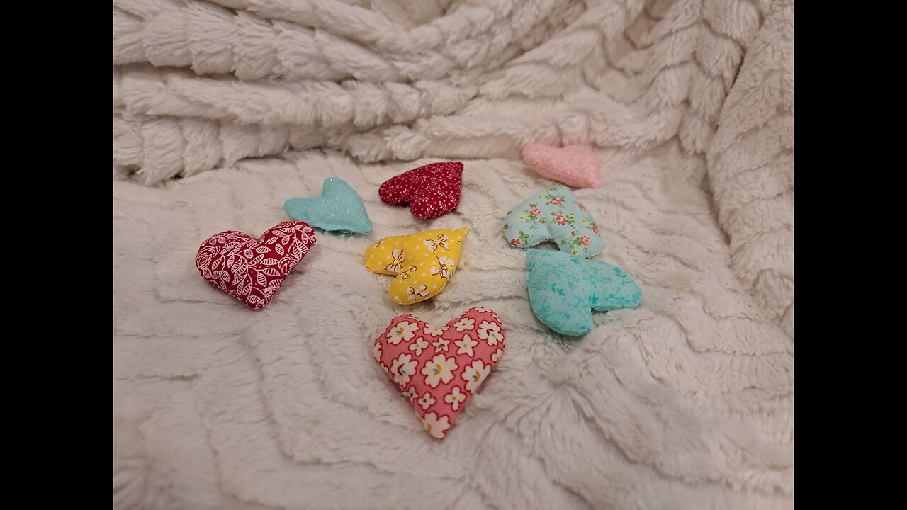 Fabric Mini Heart | Pocket Hug | Sewing