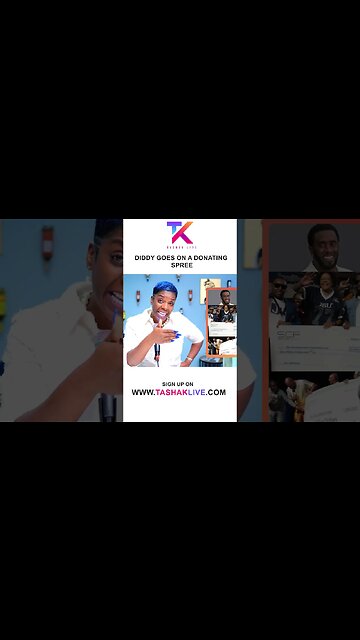 Diddy Goes On a Donating Spree