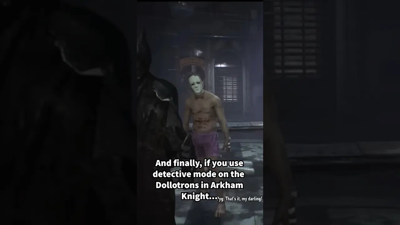 Disturbing facts in the Arkham games #shorts