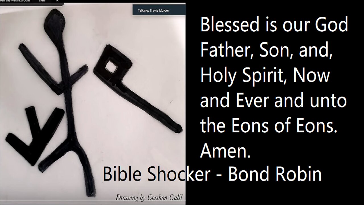 Bible Shocker on the Bond Robin Channel