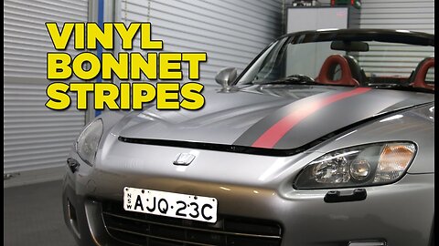 How To Apply Vinyl Bonnet⁄Hood Speed Stripes