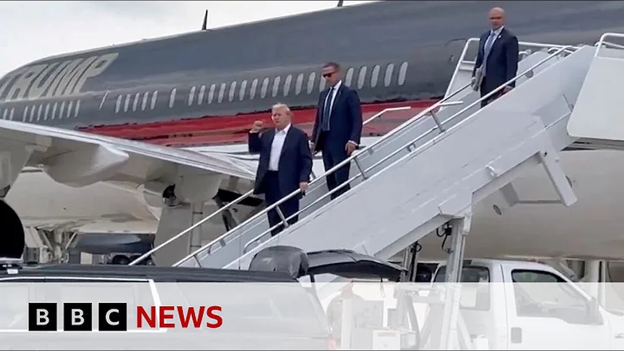 Trump Arrives at Republican National Convention Days After Assassination Attempt