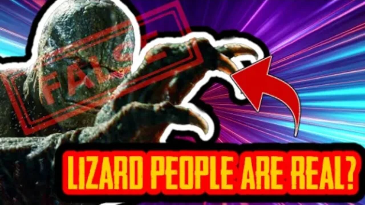 Lizard aliens are real? and Other Topics Youtube edition