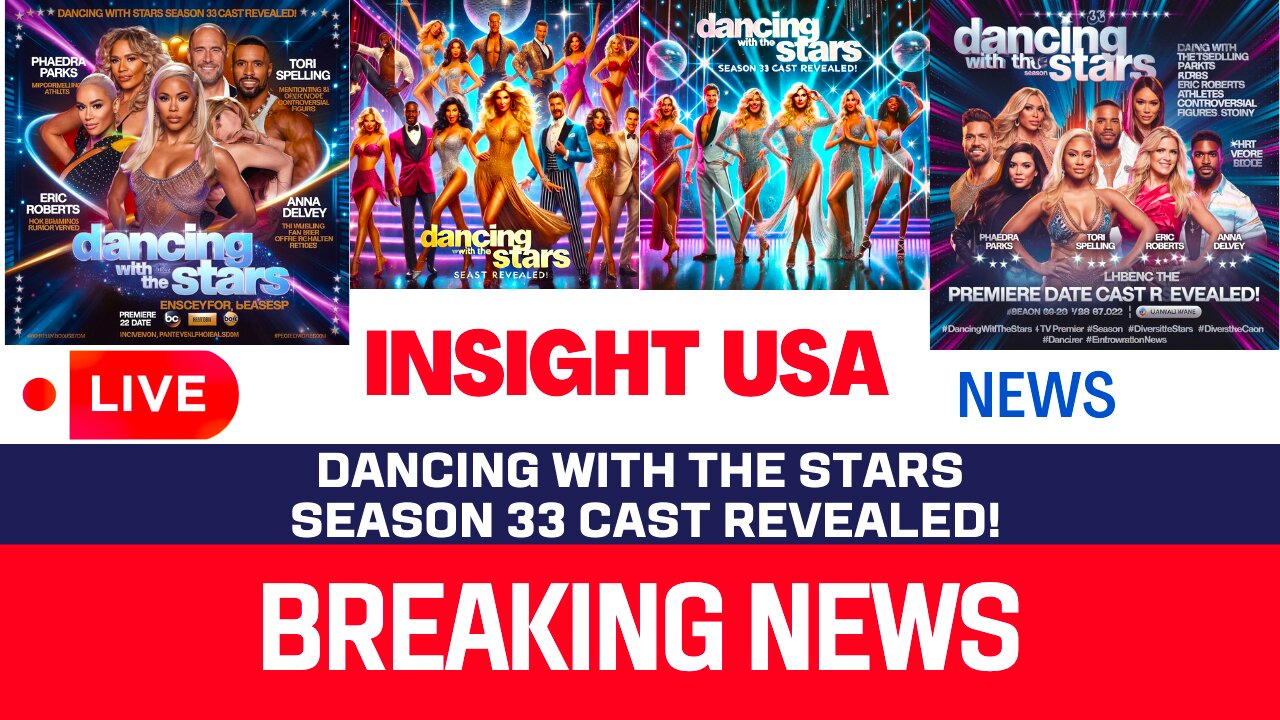 Dancing with the Stars Season 33 Cast Revealed!