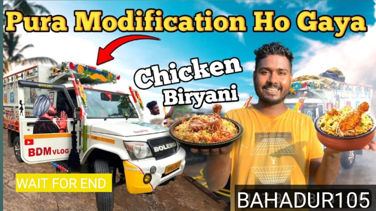 Pura Modification Ho Gaya 🤗||BAHADUR105