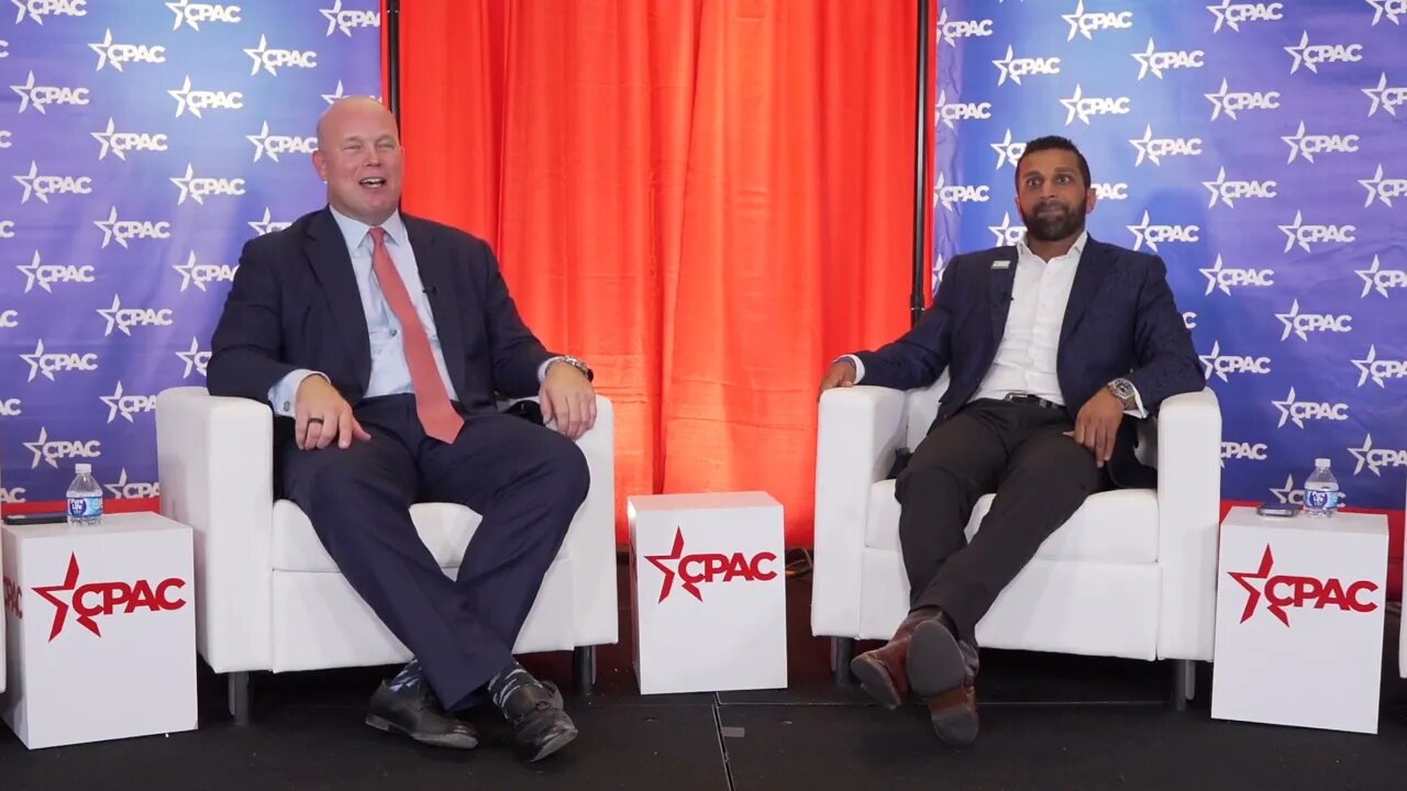 Kash Patel joins Liberty & Justice with host Matt Whitaker Season 2, Episode 14.