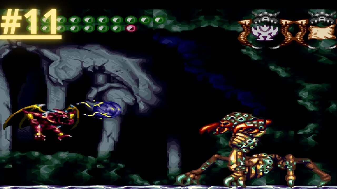 Enfrentando Boss Scula (Demon's Crest Snes) EP:11