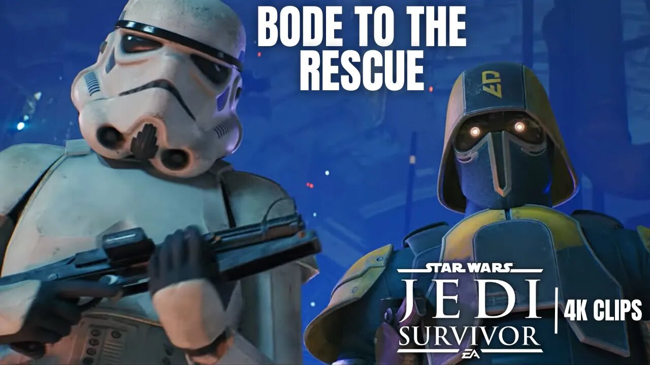 STAR WARS Jedi: Survivor | Cal Is Saved By Bode (Star Wars Jedi Survivor 4K Clips)