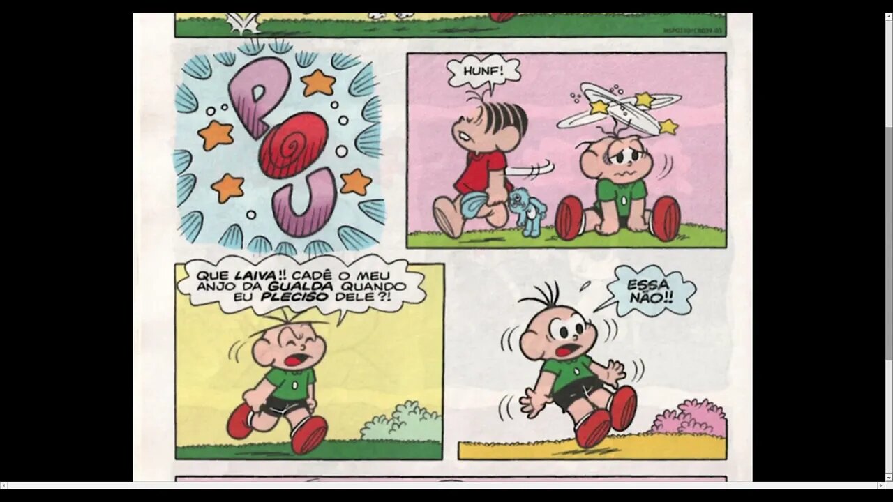 Cebolinha Em Anjo Da Guarda [Pause o Vídeo Caso Não Consiga Ler]