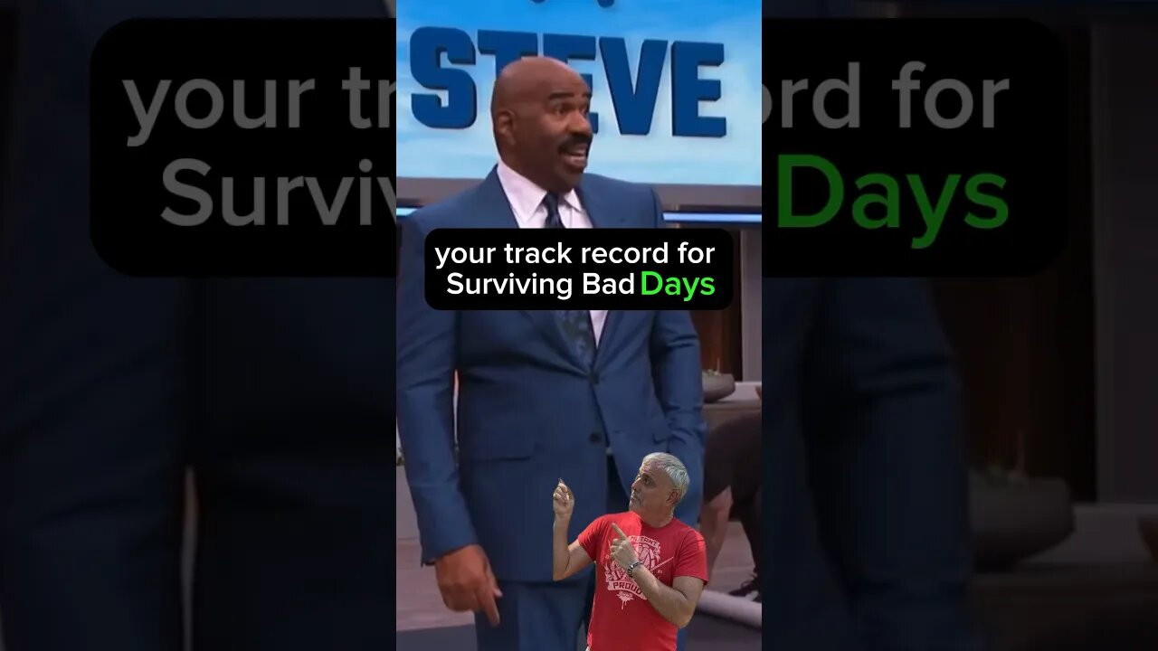 You Have Survived All Your Bad Days! 🤯💪🔥🌟Steve Harvey #shorts #mindfulness