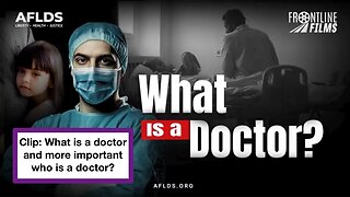 What is a doctor and more important who is a doctor?