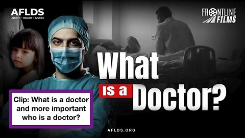 What is a doctor and more important who is a doctor?