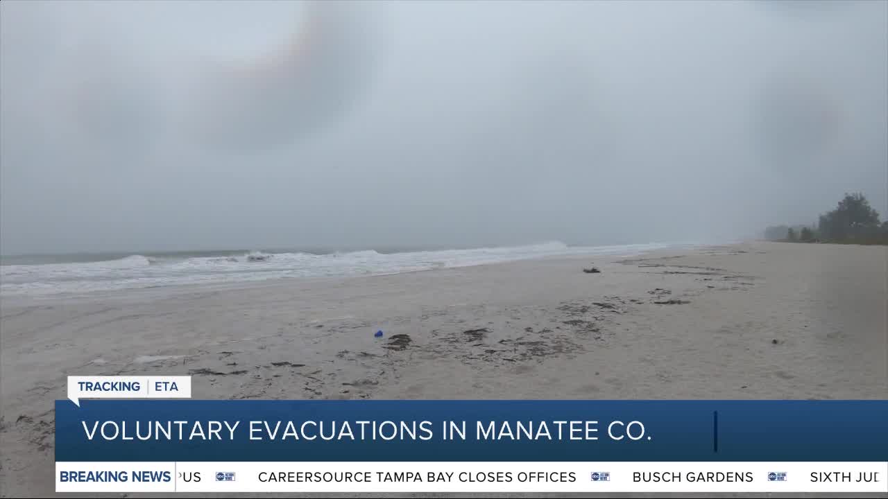 Manatee County issues voluntary evacuations for some areas