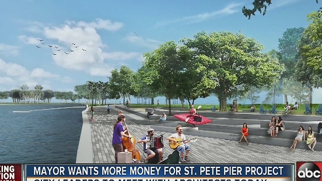 Mayor wants more money for St. Pete Pier Project