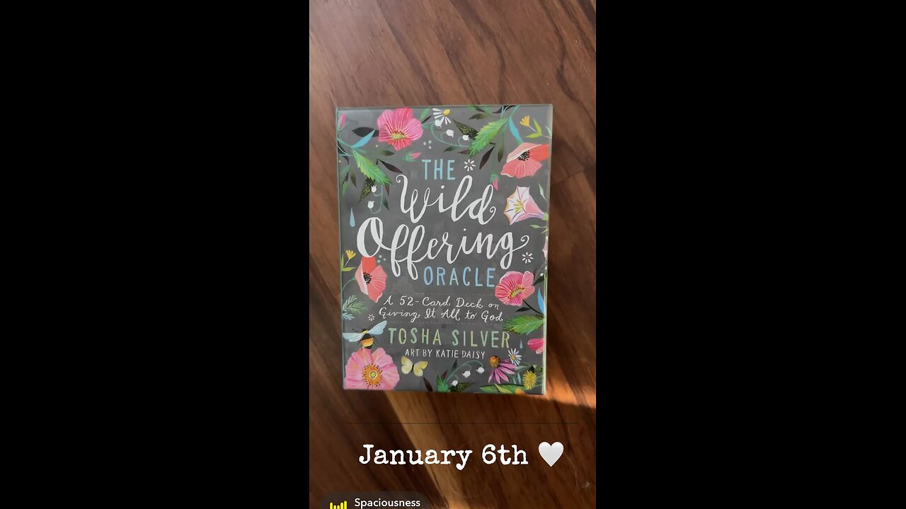 1/6/24 card: spaciousness