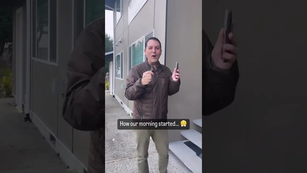 Spoiler alert: we never got to go inside! 🤷🏻♀️🤷🏻♂️ #realestatelife #thingsyouseeatshowings