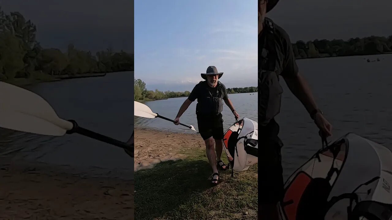 Folding Kayak / How Does It Work? #Shorts
