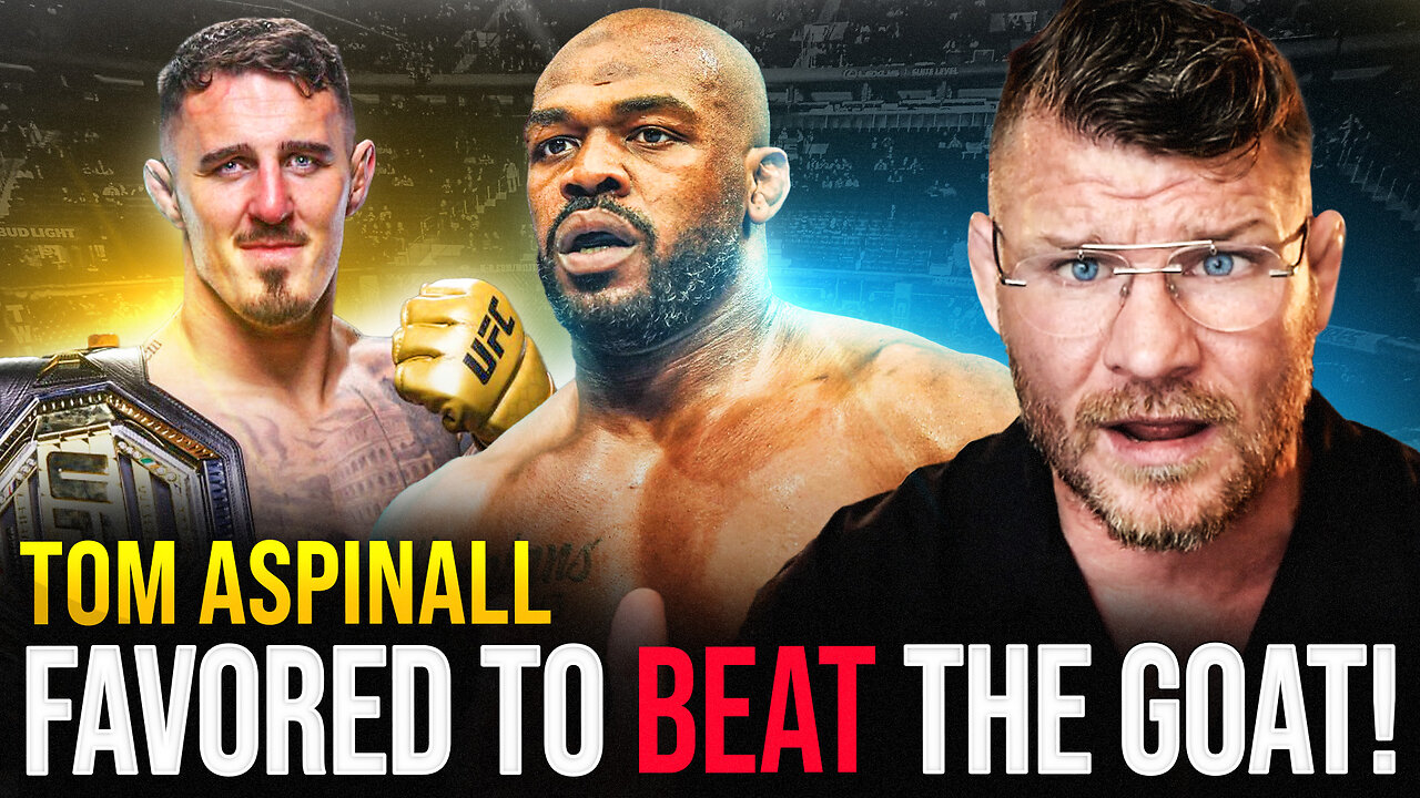 BISPING reacts: Tom Aspinall the FAVORITE to BEAT THE GOAT! | JON JONES the UNDERDOG