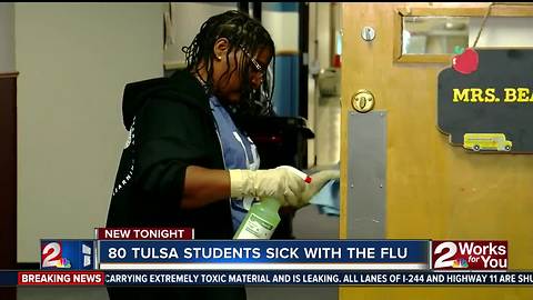 Almost 80 kids absent at Mayo, many have flu