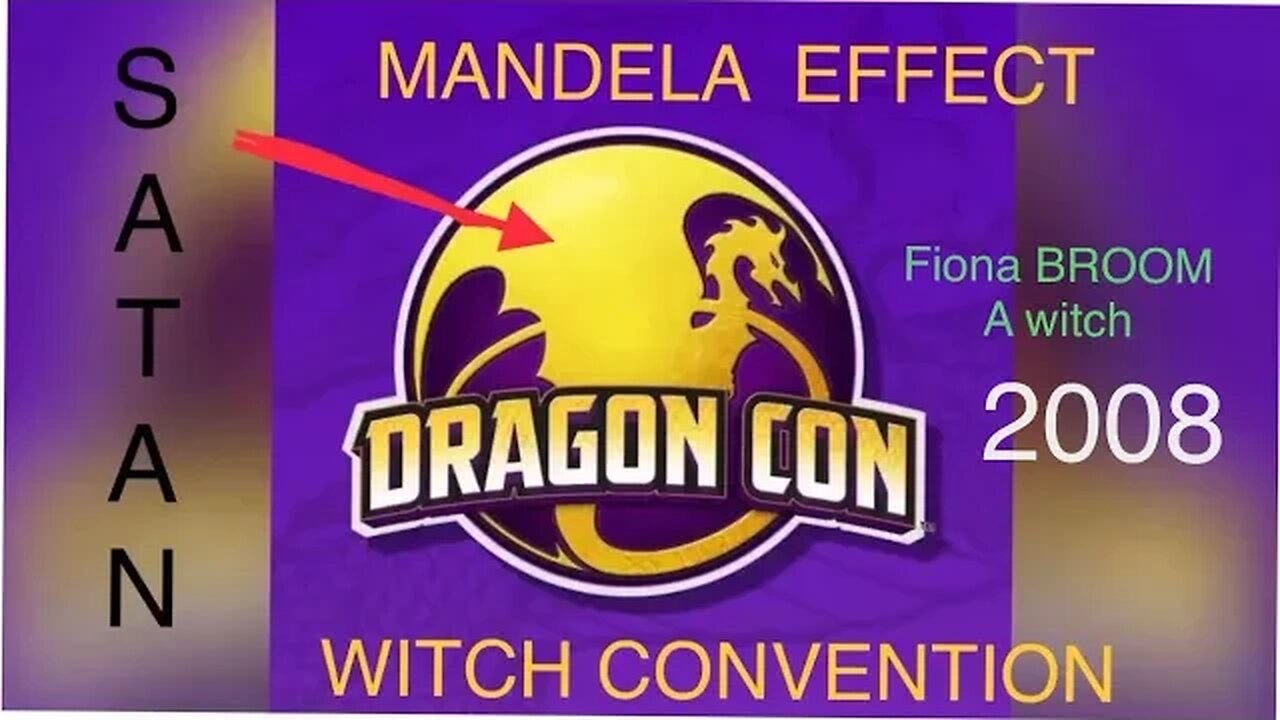 SATANIC CONVENTION and a WITCH .. started the MANDELA EFFECT