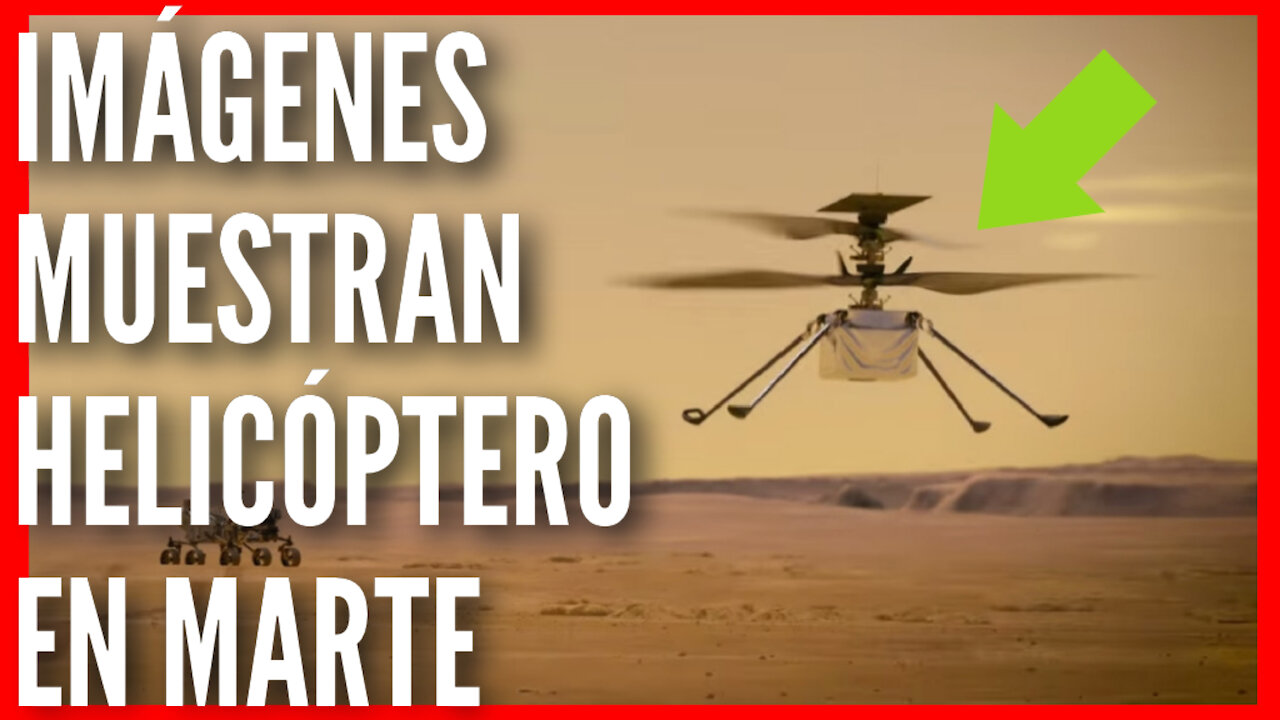 Observan Helicoptero En El Planeta Marte