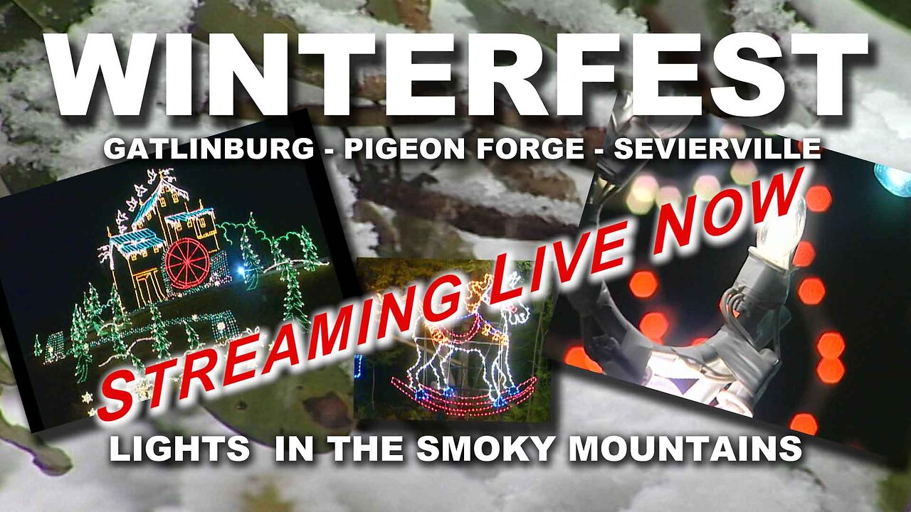 Christmas Music Winterfest Lights Gatlinburg Pigeon Forge Sevierville