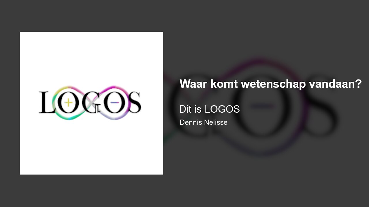 Waar komt wetenschap vandaan? | Dit is LOGOS #1