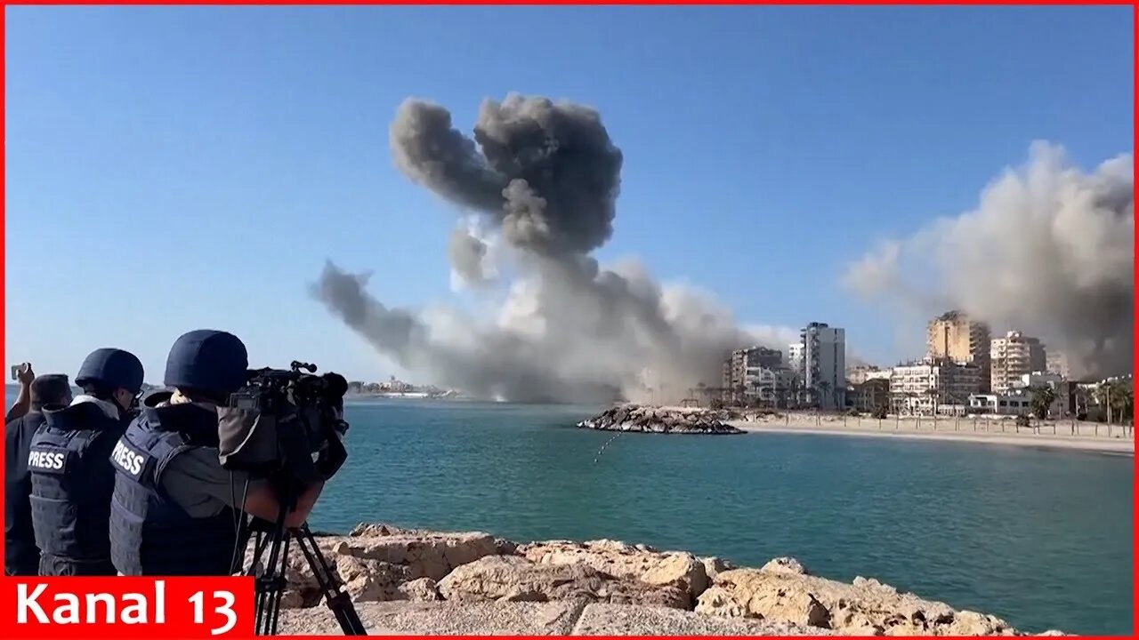 Israeli airstrikes pummel the southern Lebanese port city of Tyre