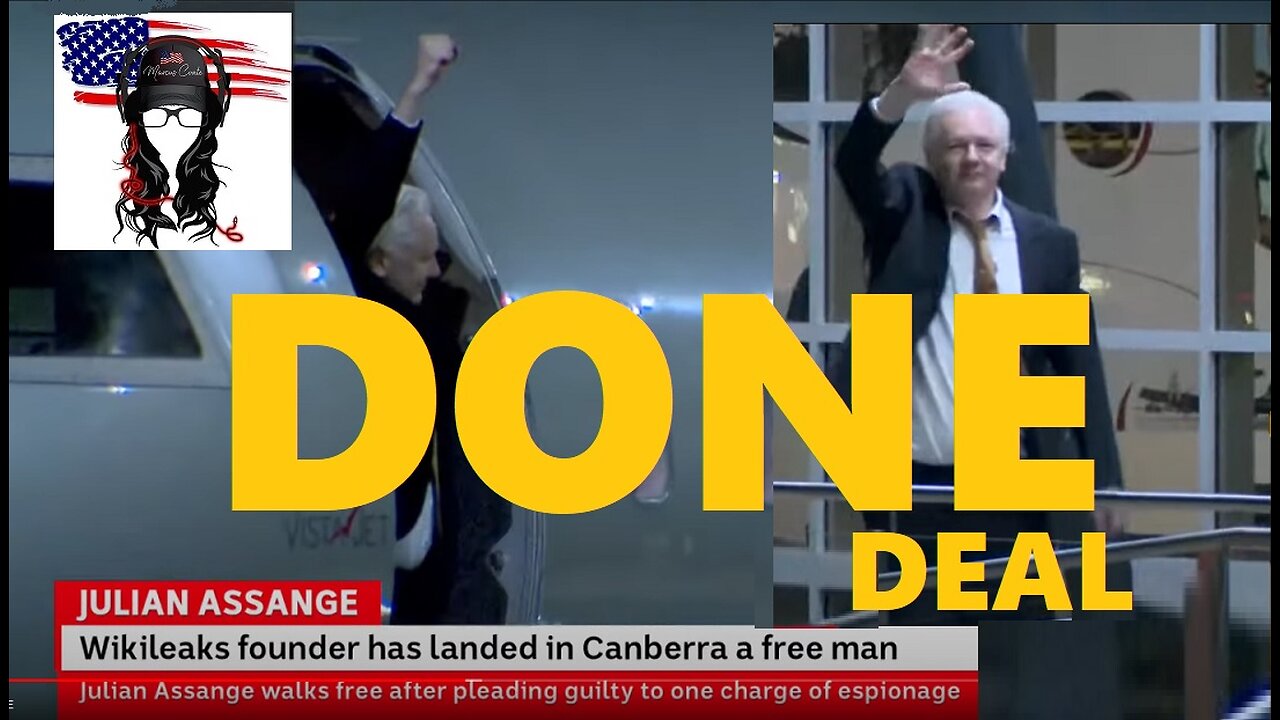 Wikileaks publisher Julian Assange lands in Australia a free man