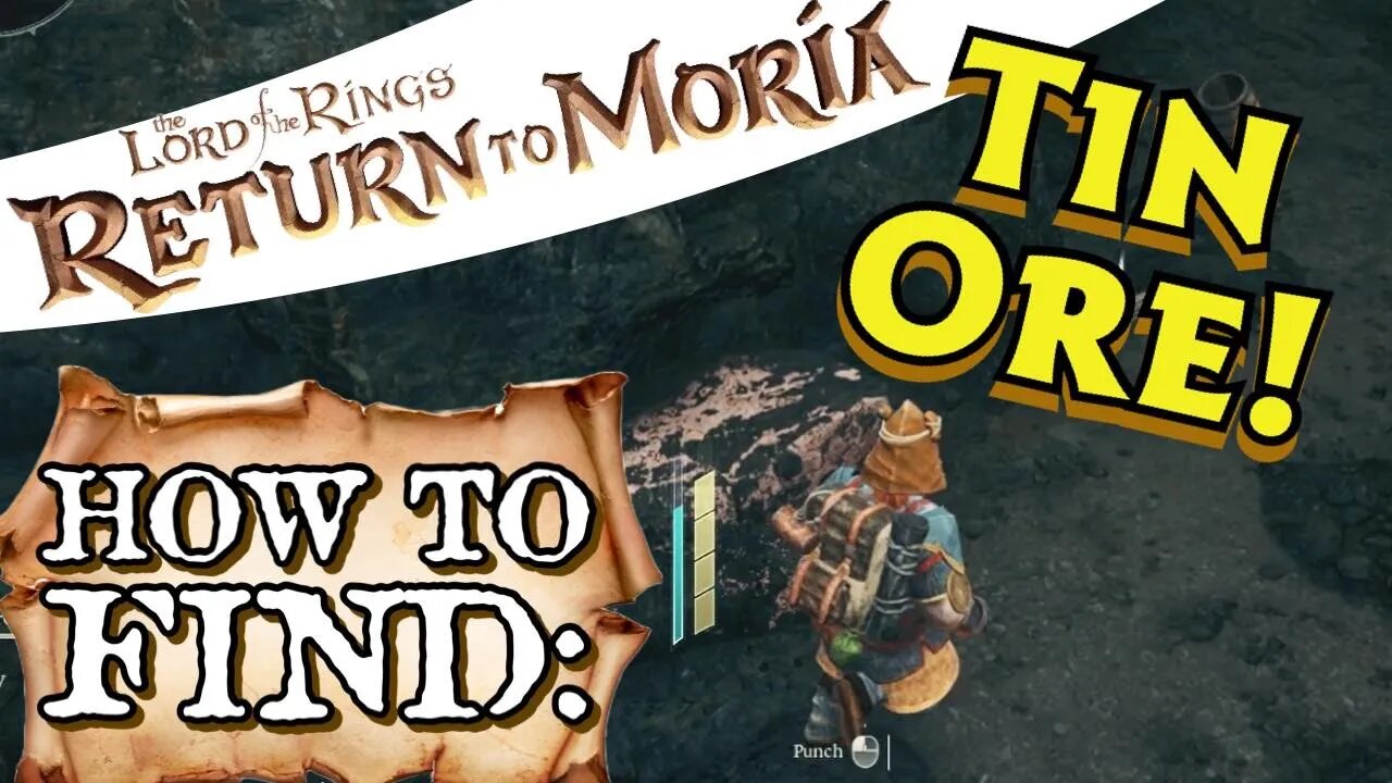 Return to Moria How to Get Tin Ore