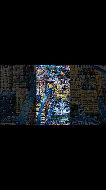 The Last Piece is so satisfying! 60,000 pieces 57 Days #shorts #puzzles