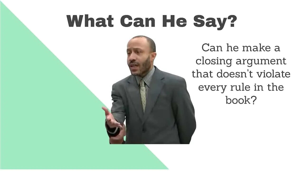 What Can Brooks Say to the Jury?