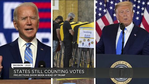 States still counting votes