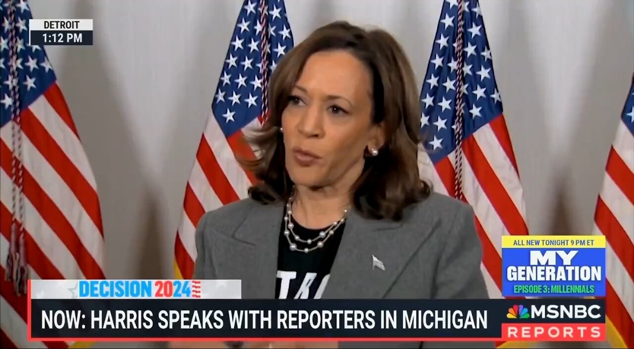 Kamala Plays Both Sides On Israel's War