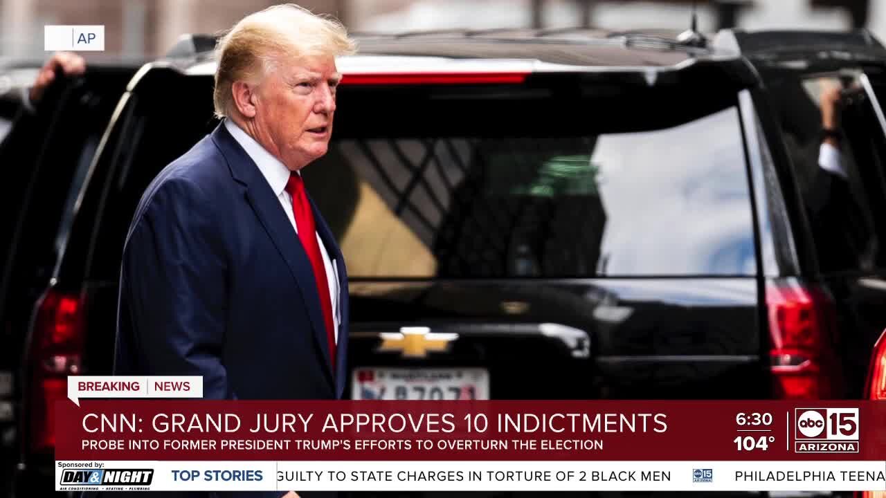 Grand jury approves 10 indictments