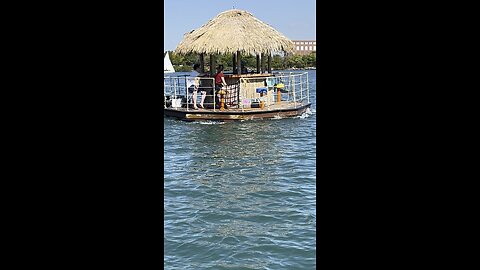 Tiki Bar Boat