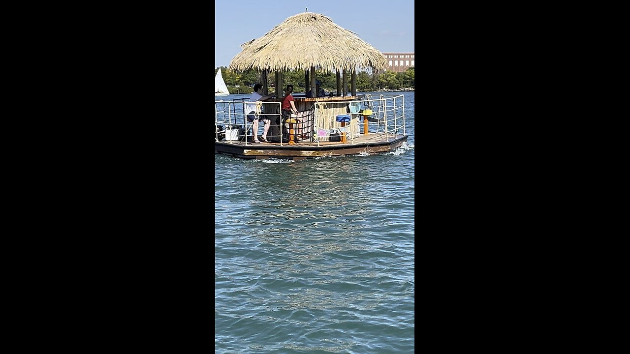 Tiki Bar Boat