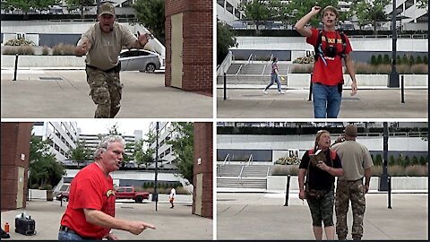 STREET PREACHER...HOPE IN TRIBULATION...BATTLE THE BEAST...KNOXVILLE 2021