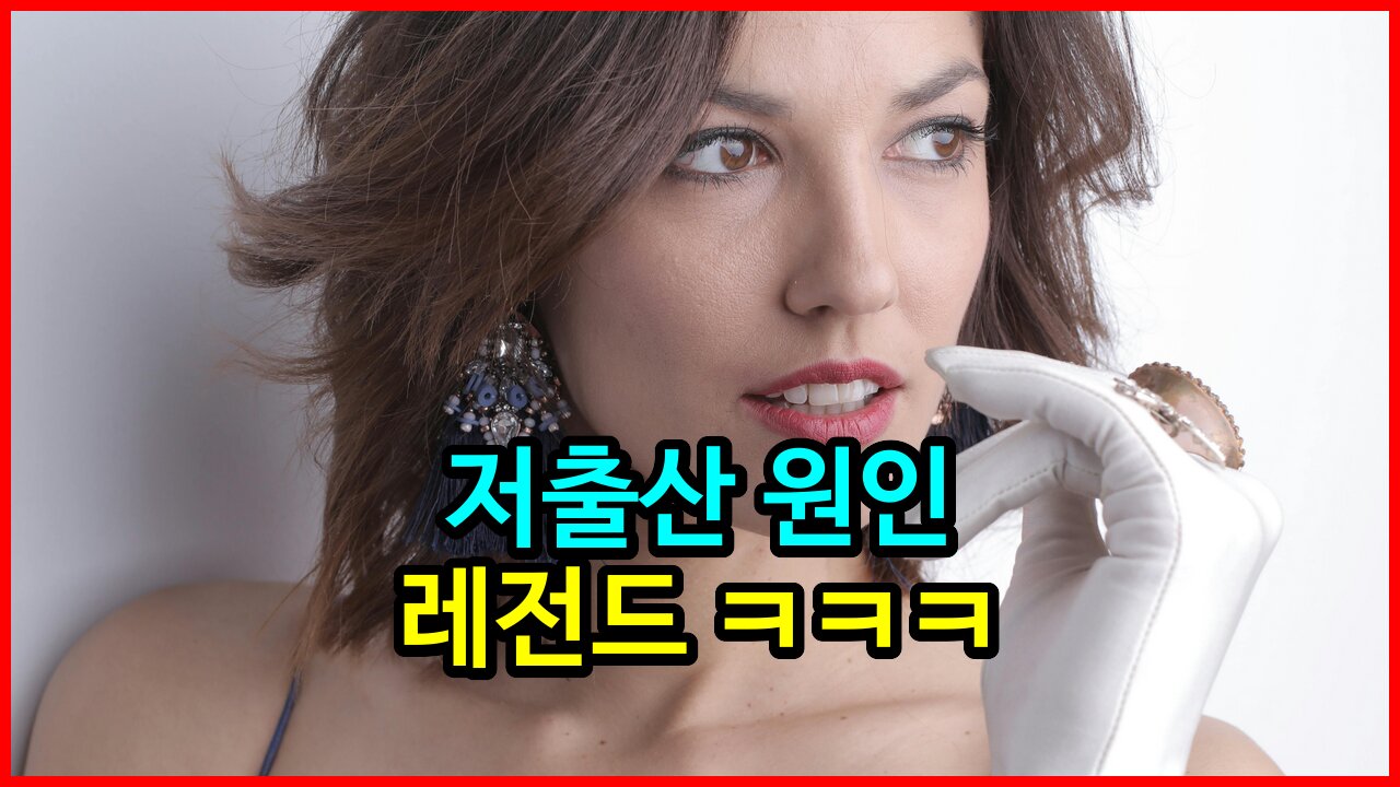 저출산 원인 레전드 ㅋㅋㅋ