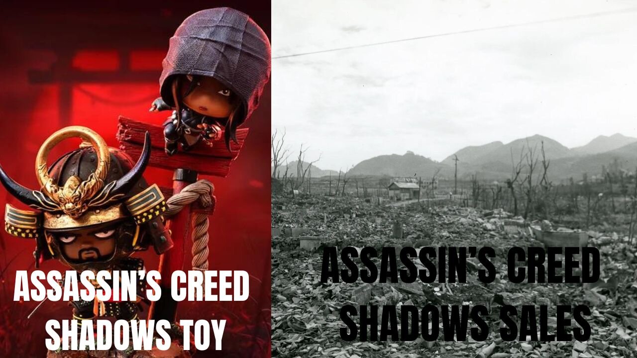 LUKE COVERS! (Assassin's Creed Shadows Toy Invokes NAGASAKI, Ubisoft Being Ubisoft)