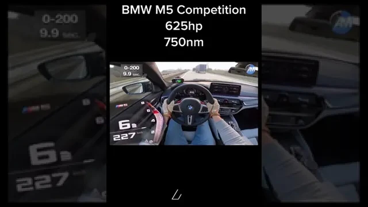 BMW M5 G30 COMPETITION ACCELERATION