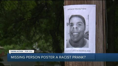 Are these posters in Livonia racism or a prank?