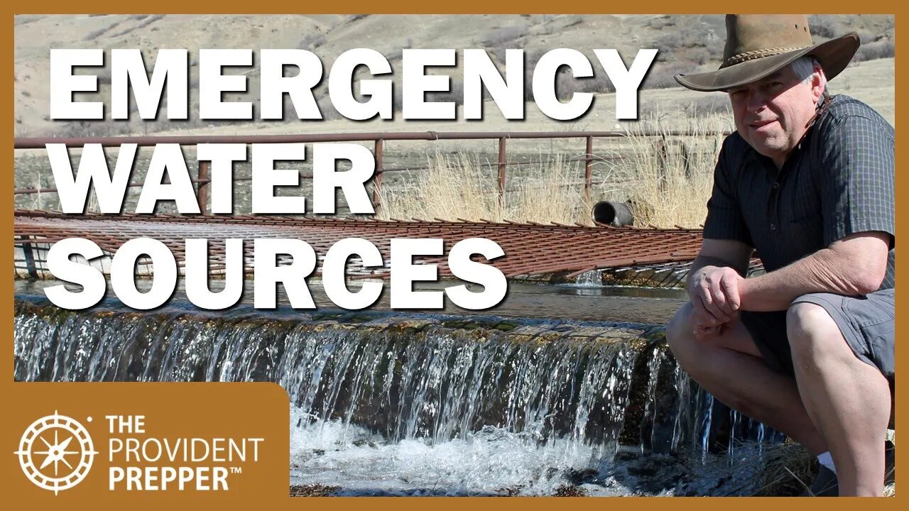 Emergency Water: Potential Sources When Disaster Strikes