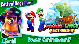 Mario and Luigi Brothership ~LIVE!~ Bowser Confrontation!?