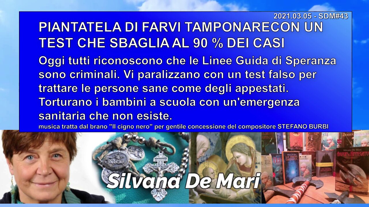 PIANTATELA DI FARVI TAMPONARE CON UN TEST CHE SBAGLIA AL 90% DEI CASI - 2021.03.05 - SDM#43